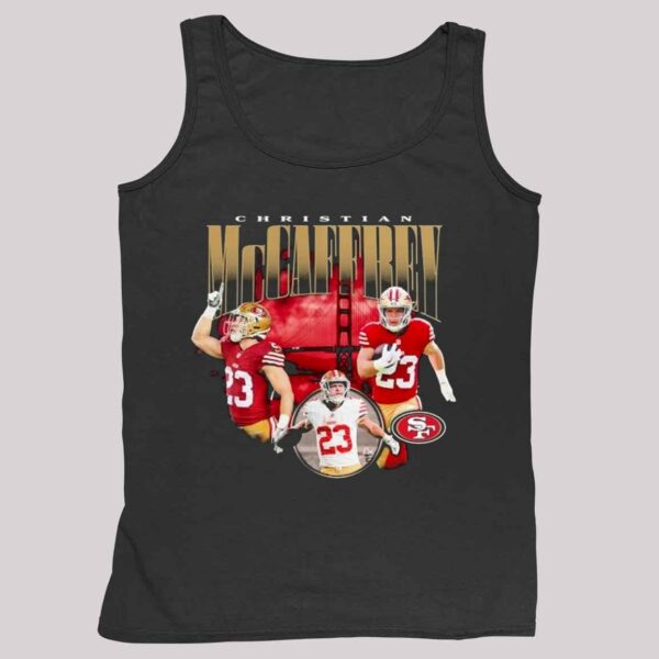 Christian McCaffrey San Francisco 49ers Bridge Player Shirt 5 2