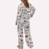 Christmas Holidays In New York Pajama Set 3