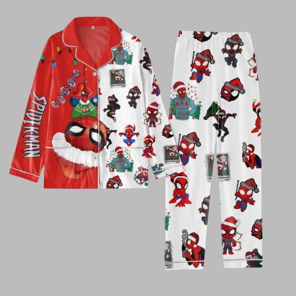 Christmas Spider Man Pajamas Set