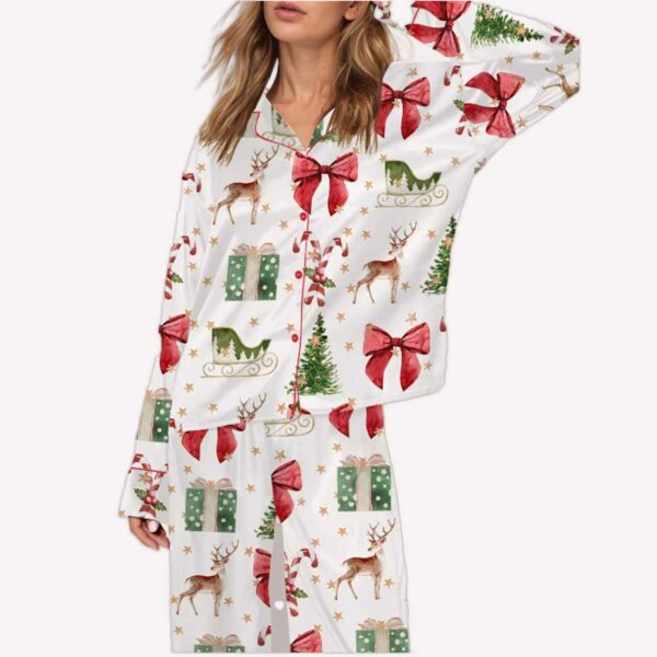 Coquette Christmas Holiday Pajama Set 1