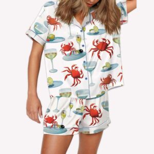 Crab And Martini Pajama Set 1