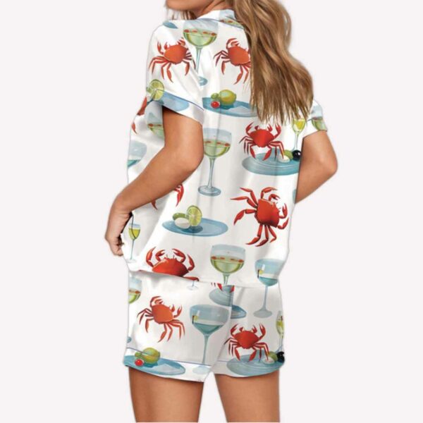 Crab And Martini Pajama Set 2