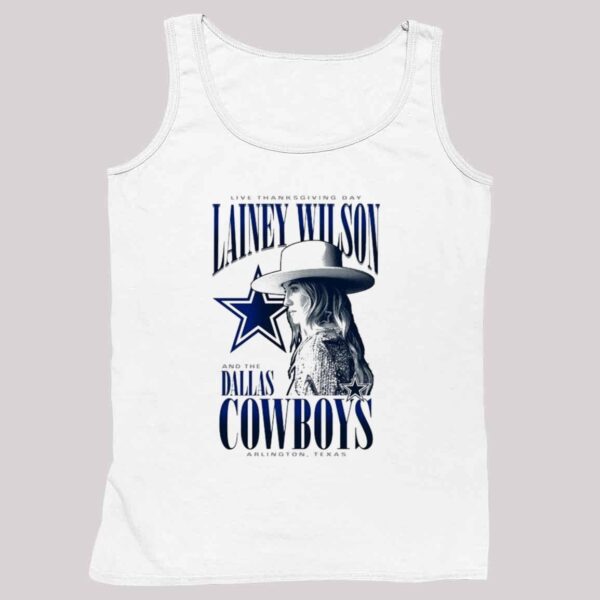 Dallas Cowboys Lainey Wilson Live Thanksgiving Day Arlington Texas Halftime Arlington Shirt 5 1