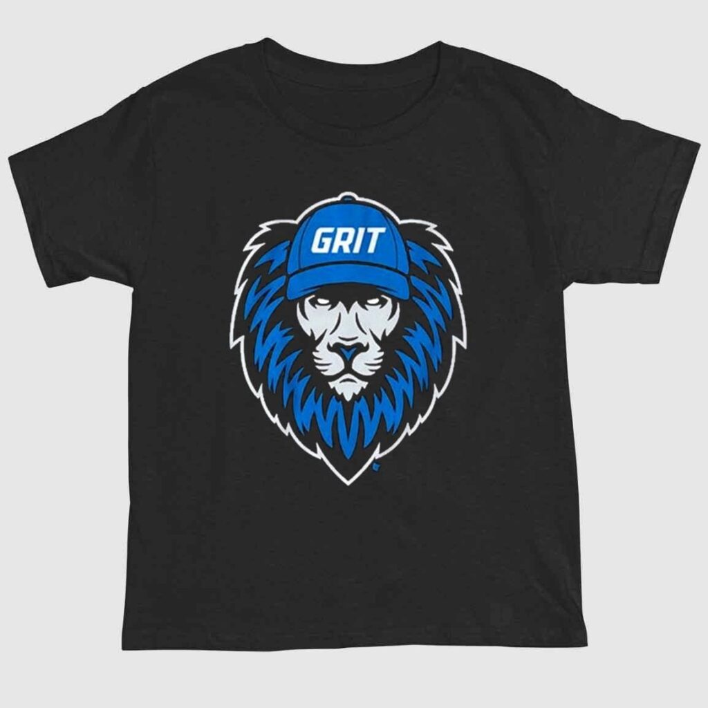 Detroit Lions Football Grit Mascot Shirt 1 2