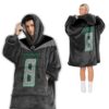 Dillon Gabriel Oregon Ducks Football Unisex Blanket Hoodie 2