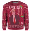 Donald Trump Fake Elf Ugly Christmas Sweater 2