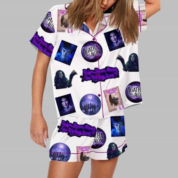 Down The Witches Road Pajama Set