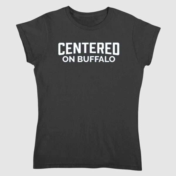 Eric Wood Centered On Buffalo Shirt