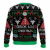 Error 404 Xmas Not Found Ugly Christmas Sweater 2