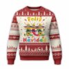 Feliz Navidad Mexican Fiesta Hot Pepper Guitar Ugly Christmas Sweater