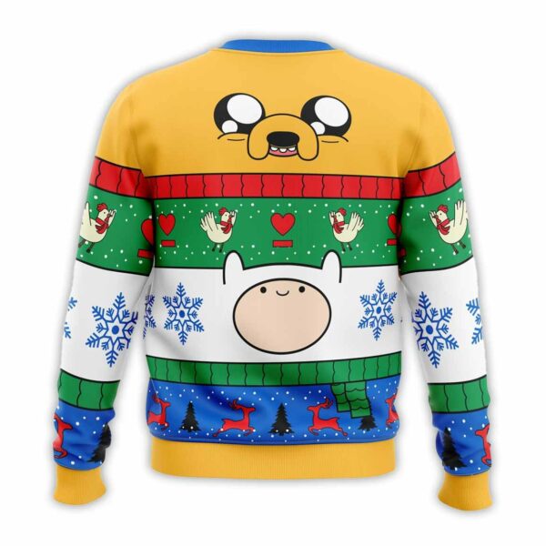 Finn and Jake Adventure Time Ugly Christmas Sweater 2