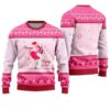 Flamingo Playing Guitar Ugly Christmas Sweater