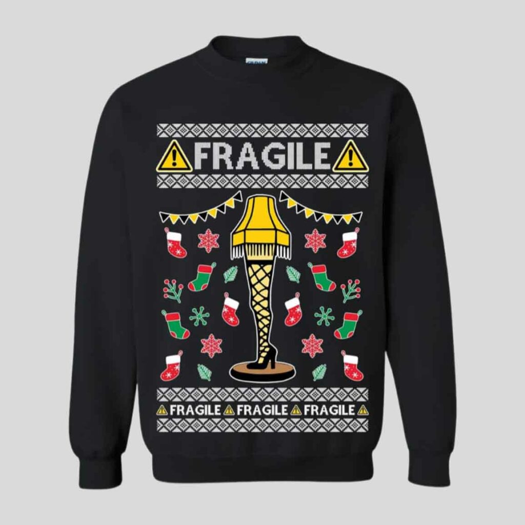 Fragile Ugly Christmas Sweater 1