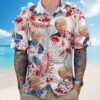 Funny Donald Trump Face Hawaii Shirt 1