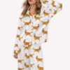 Golden Retriever Christmas Pajama Set 1