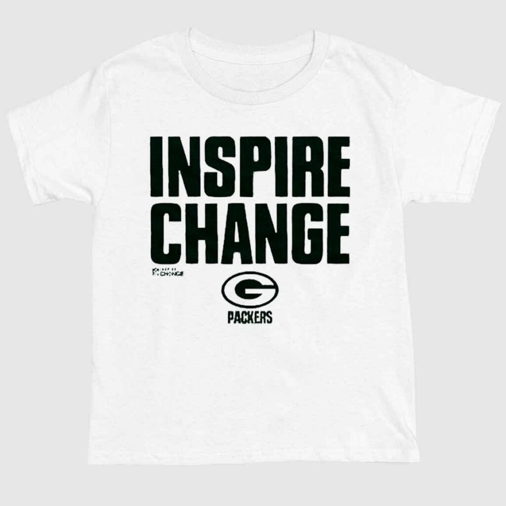 Green Bay Packers Inspire Change Shirt 1 1