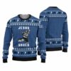 Hockey Jesus Saves Ugly Christmas Sweater