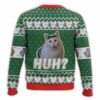 Huh Cat meme Christmas Ugly Sweater 2