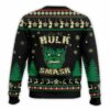 Hulk Carrying Christmas Gift Box Ugly Christmas Sweater 2