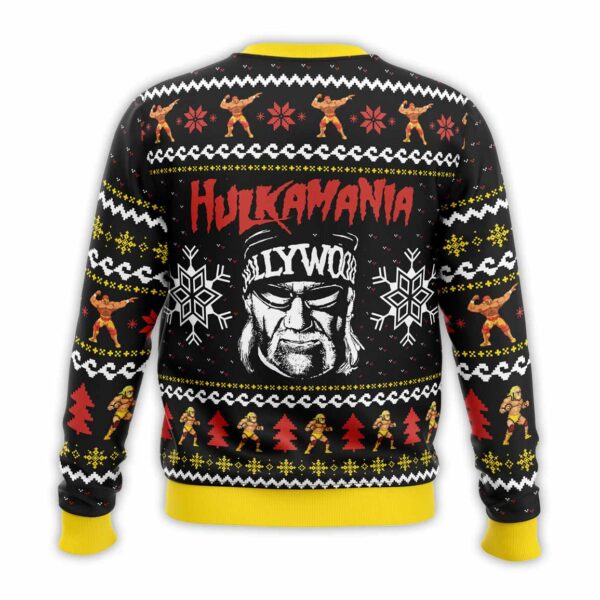 Hulkamania Hulk Hogan Ugly Christmas Sweater 2