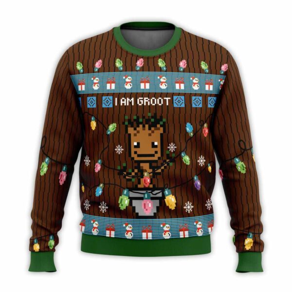 I am Groot Ugly Christmas Sweater