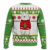 Ice Bear Wearing Sweater Ugly Christmas Sweater 2