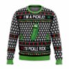 Im A Pickle Rick and Morty Ugly Christmas Sweater