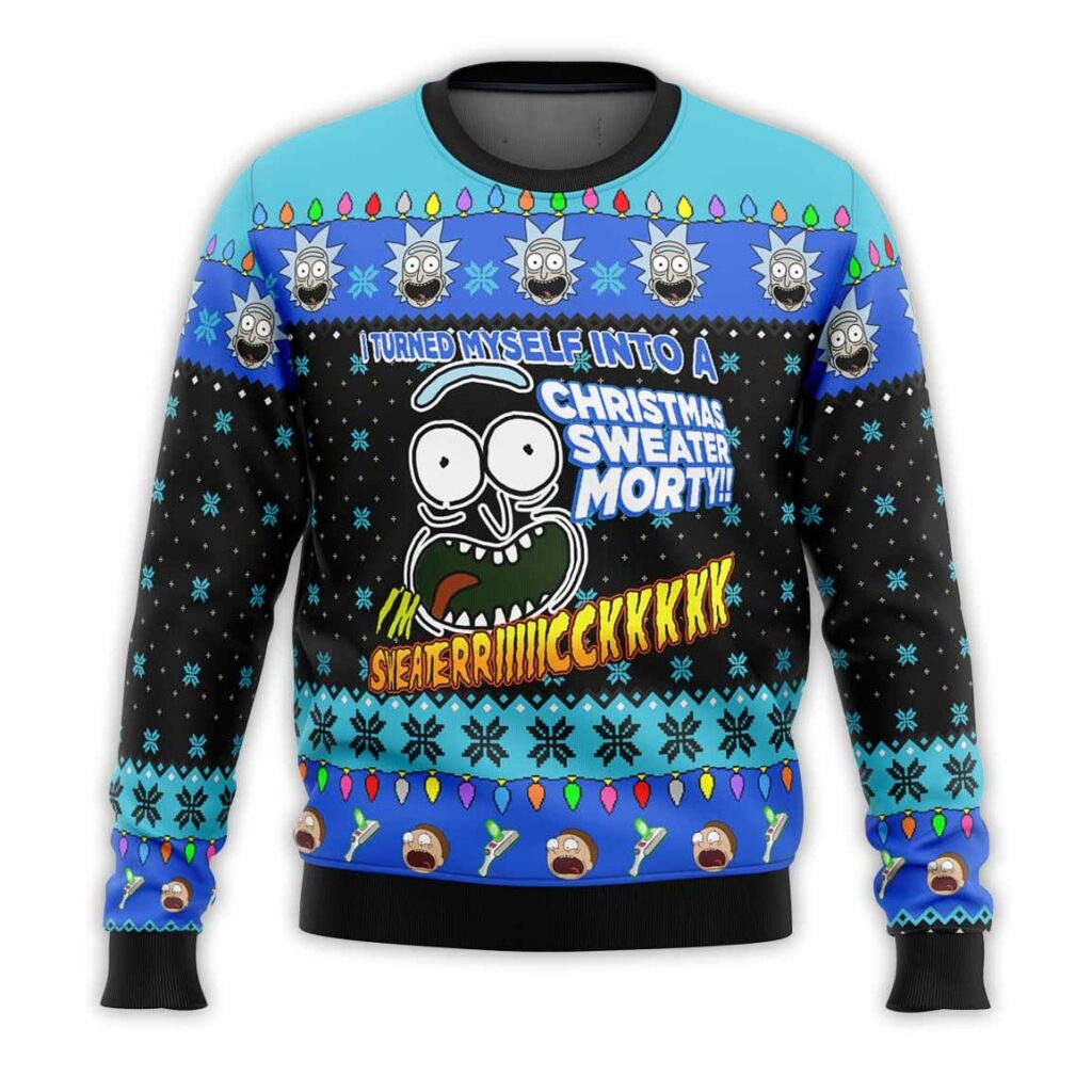 Im Sweater Rick Rick Morty Ugly Christmas Sweater