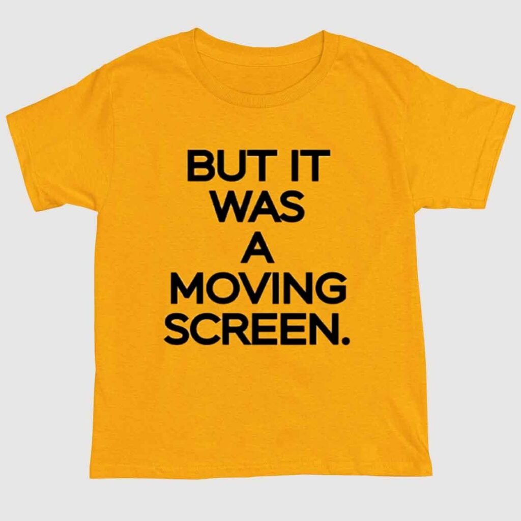 Iowa's Vs UConn It Was A Moving Screen Shirt