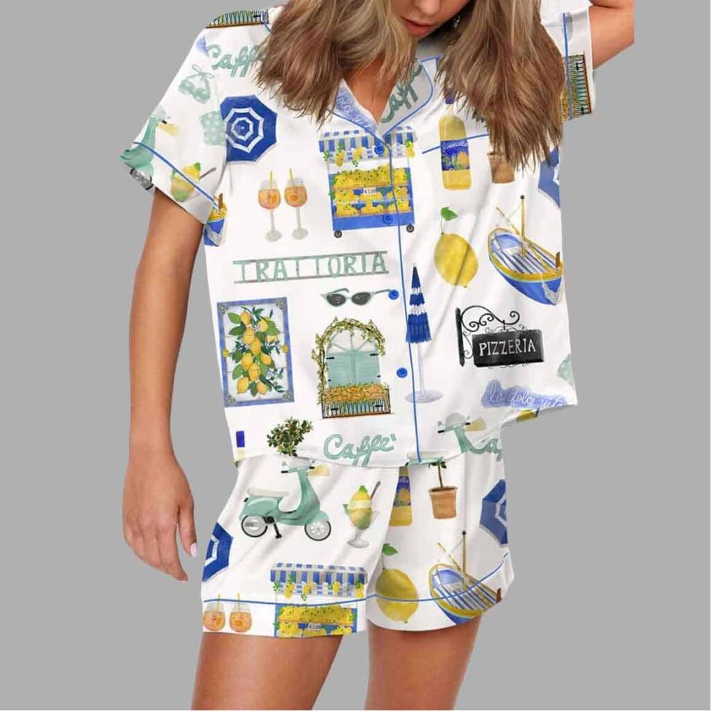 Italy Vacation Pajama Set