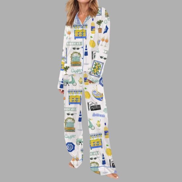 Italy Vacation Pajama Set