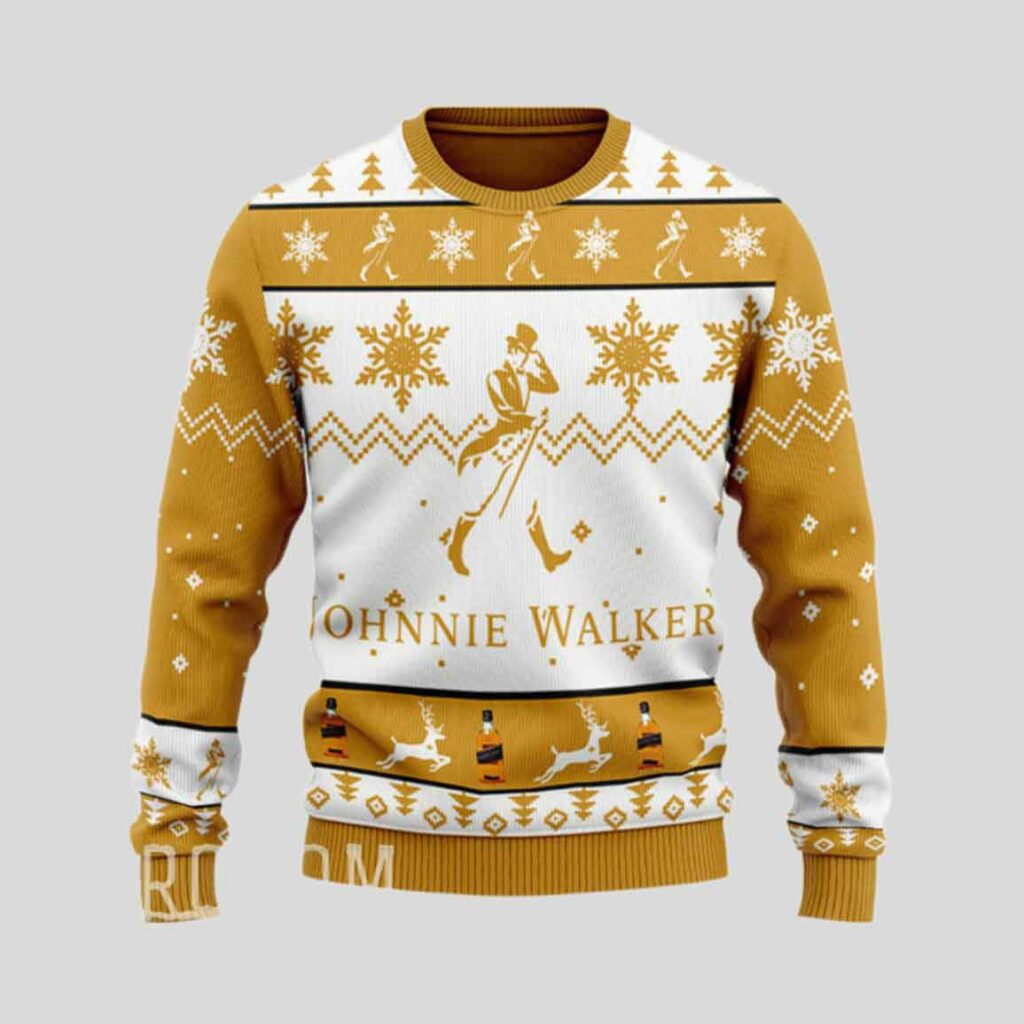 Johnnie Walker Ugly Christmas Sweater