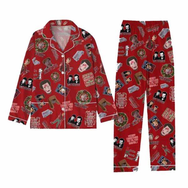 Kevin Mccallister Home Alone Christmas Pajamas Set 1