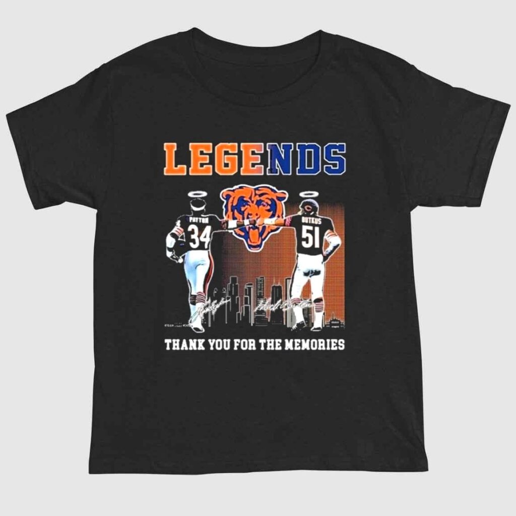 Legends Thank You For The Memories Shirt 1