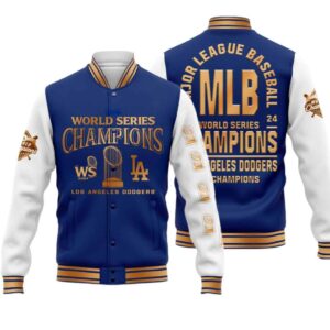 Los Angeles Dodgers 8X World Series Champion Special Edition Baseball Jacket