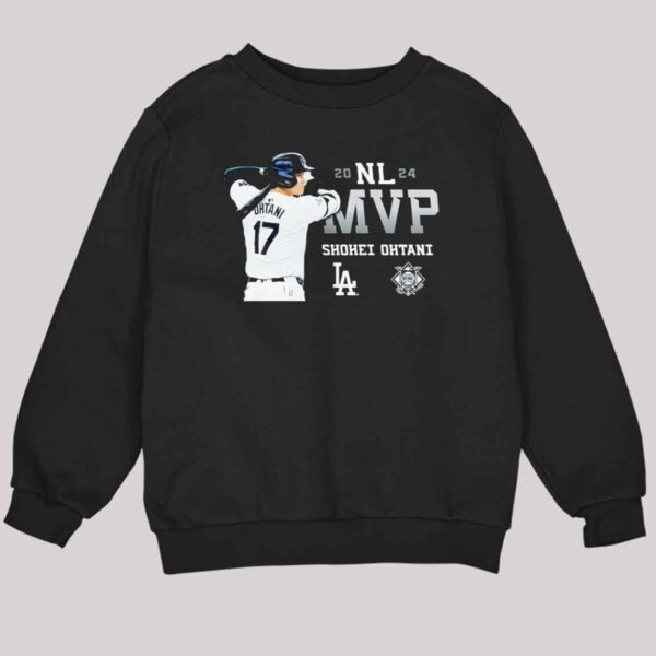 Los Angeles Dodgers Shohei Ohtani 2024 National League MVP Shirt 4 2