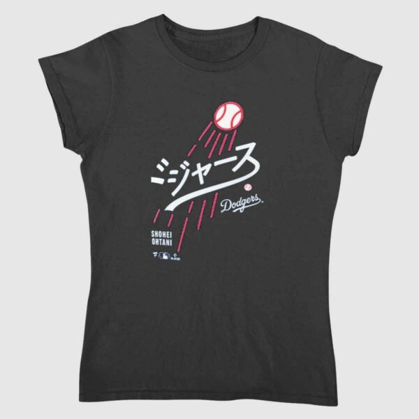 Los Angeles Dodgers Shohei Ohtani Japanese Letters Shirt 2 2