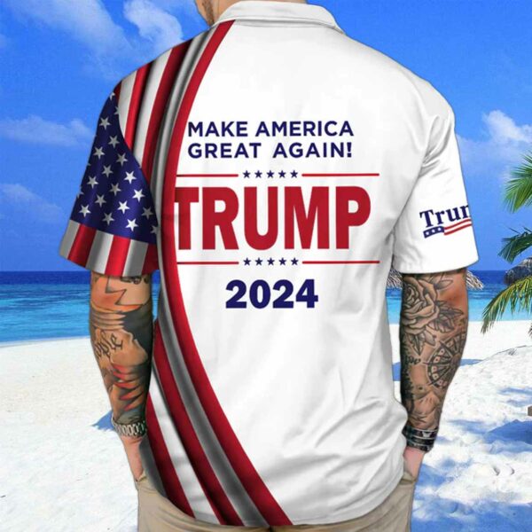 Make America Great Again Trump Signature Hawaii Shirt 2