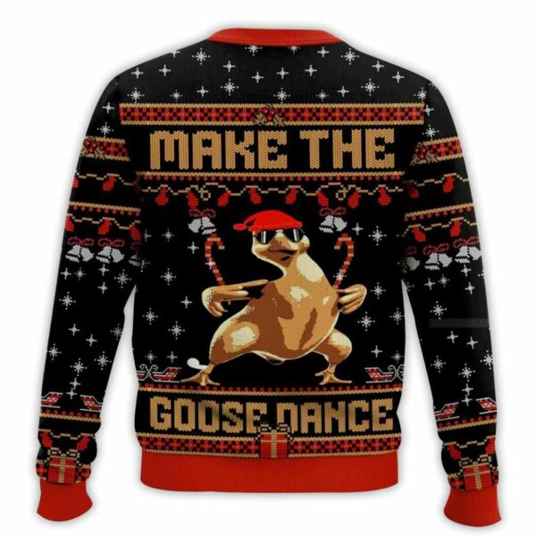 Make The Goose Dance Ugly Christmas Sweater 2