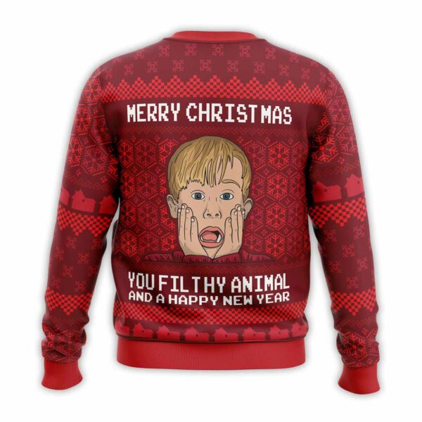 Merry Christmas Home Alone Ugly Christmas Sweater 2