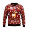 Merry Corgmas Ugly Christmas Sweater