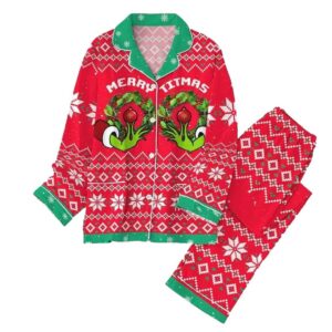 Merry Titmas Christmas Pajamas Set