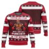 Mike Tyson Everyone Has A Plan Until They Get Punched In The Mouth Ugly Christmas Sweater