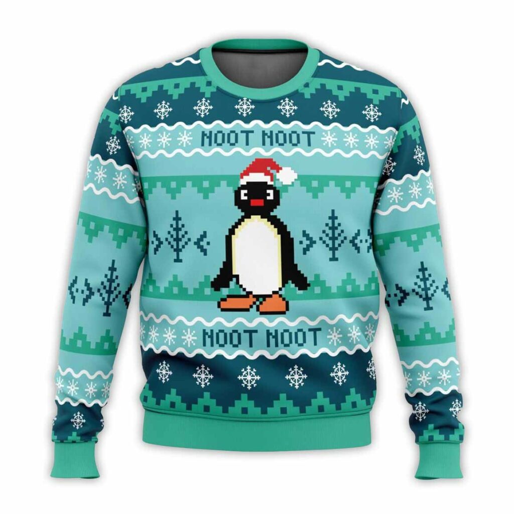 NOOT NOOT Pingu Ugly Christmas Sweater