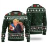 Never Surrender Donald Trump Christmas Sweater 3