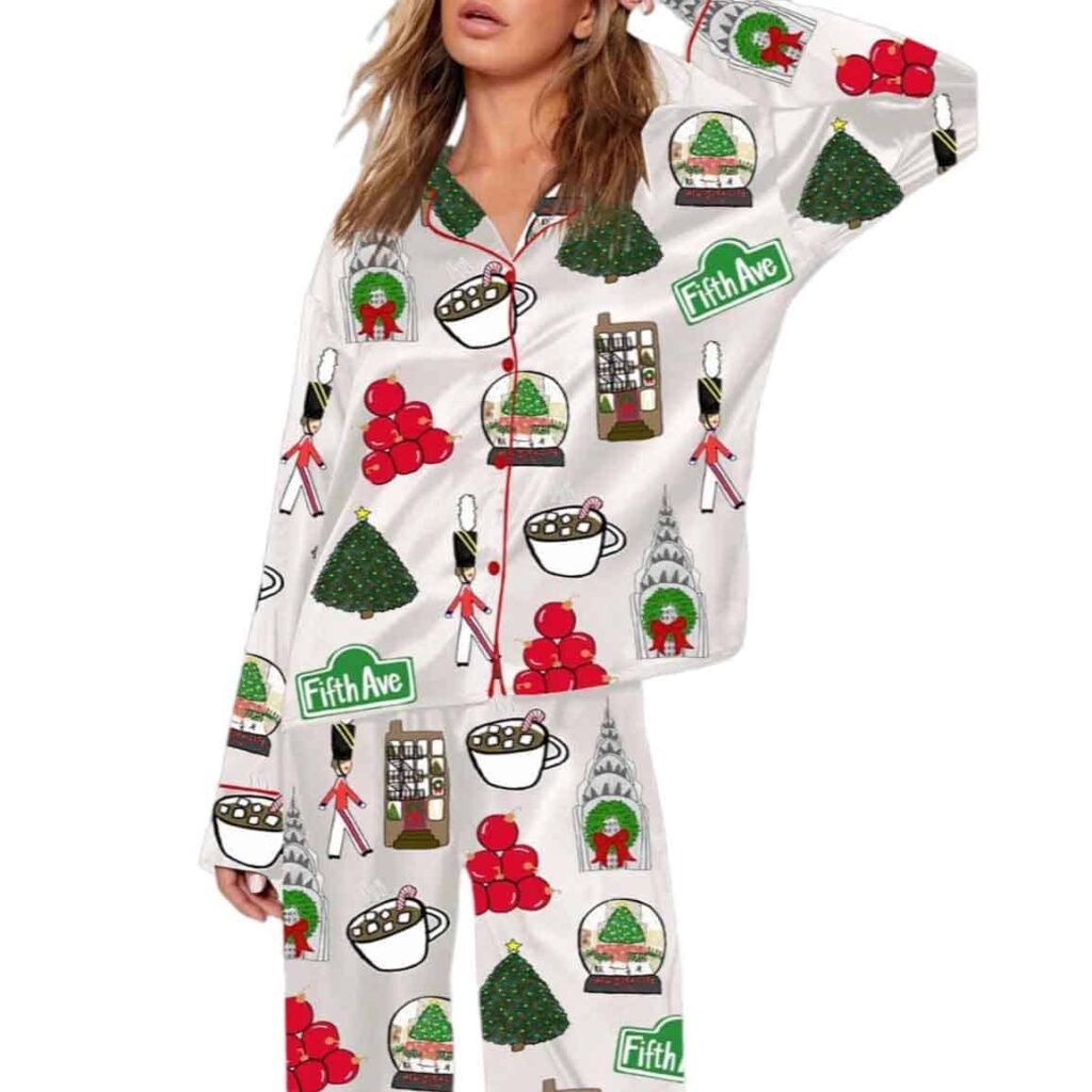 New York City Christmas Pajama Set