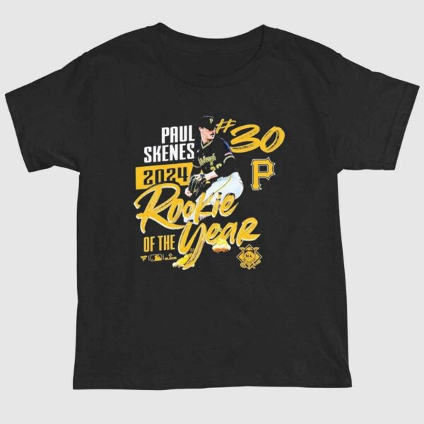 Paul Skenes Pittsburgh Pirates 2024 National League Rookie Of The Year Shirt 1 2