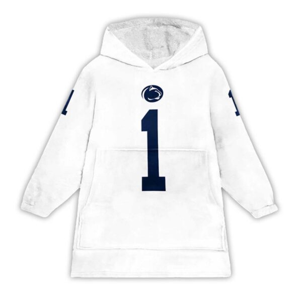 Pen State Football Unisex Blanket Hoodie 1