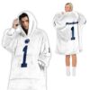 Pen State Football Unisex Blanket Hoodie 2