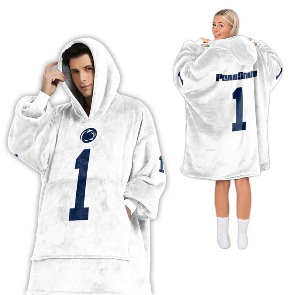 Penn State Football Unisex Blanket Hoodie